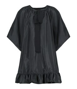 PATOU Robe Froufrou Noir