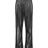 MM6 Maison Margiela Pantalon Cuir Noir -ANINE BING Boutique 018 5222223336260bis
