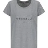 Tee-shirt Lulli Marseille Col Rond Coton Gris, Collaboration Jeanne Vouland X Lulli -ANINE BING Boutique 021 62