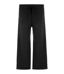 NILI LOTAN Jogging Kiki Coton Noir Délavé