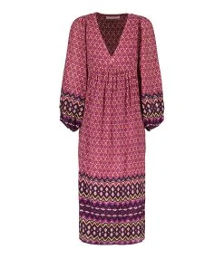 Vanessa Bruno Robe Longue Voguia Multicolore