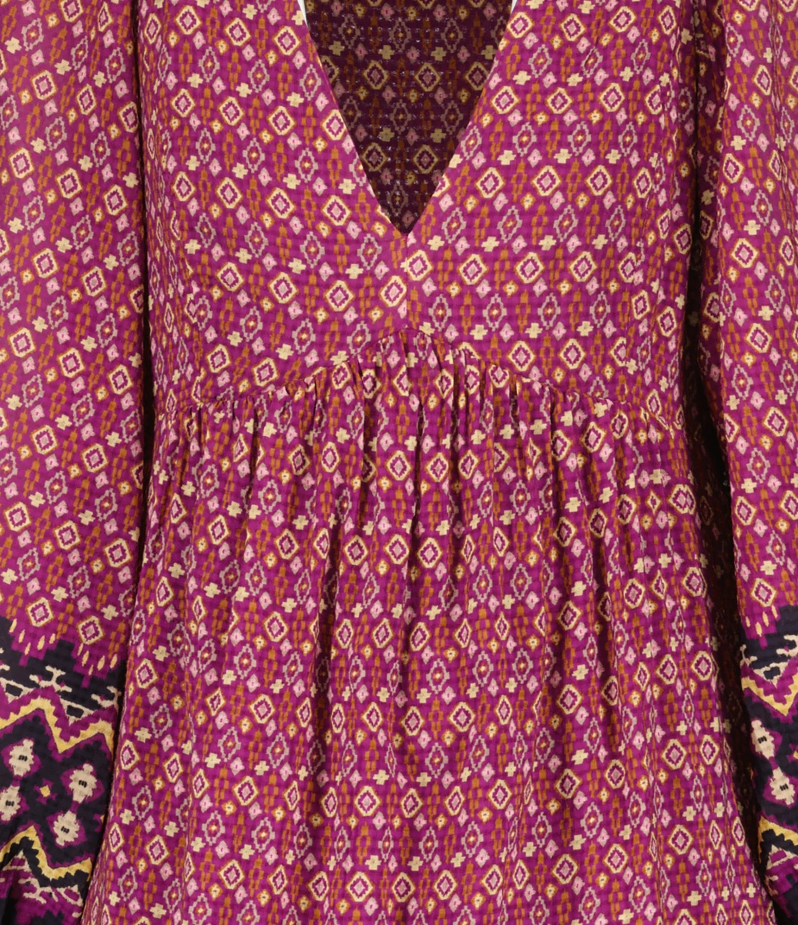 Vanessa Bruno Robe Longue Voguia Multicolore 4 Vanessa Bruno Robe Longue Voguia Multicolore – Image 2