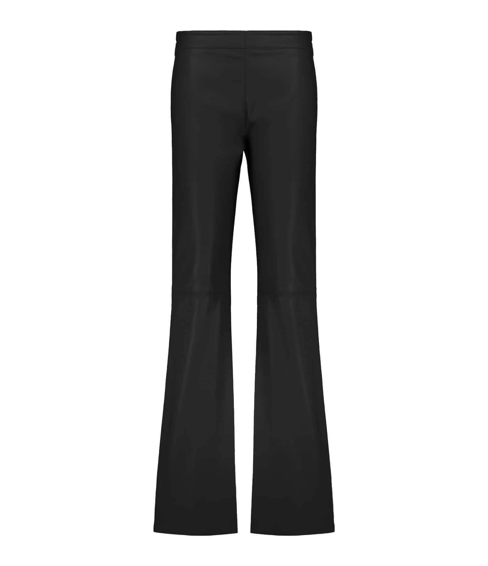 JEANNE VOULAND Pantalon Gill Simili Stretch Noir 3 JEANNE VOULAND Pantalon Gill Simili Stretch Noir