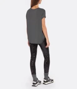 MARGAUX LONNBERG Tee-shirt Marlow Gris Foncé -ANINE BING Boutique 087 101