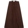 JONATHAN SIMKHAI Jupe Midi Mikah Satin Chocolat 1 JONATHAN SIMKHAI Jupe Midi Mikah Satin Chocolat -ANINE BING Boutique 123 3004 sw dark chocolate