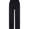 JEANNE VOULAND Pantalon Hory Gaze De Coton Noir 2 JEANNE VOULAND Pantalon Hory Gaze De Coton Noir -ANINE BING Boutique 137 lullijvhoryno