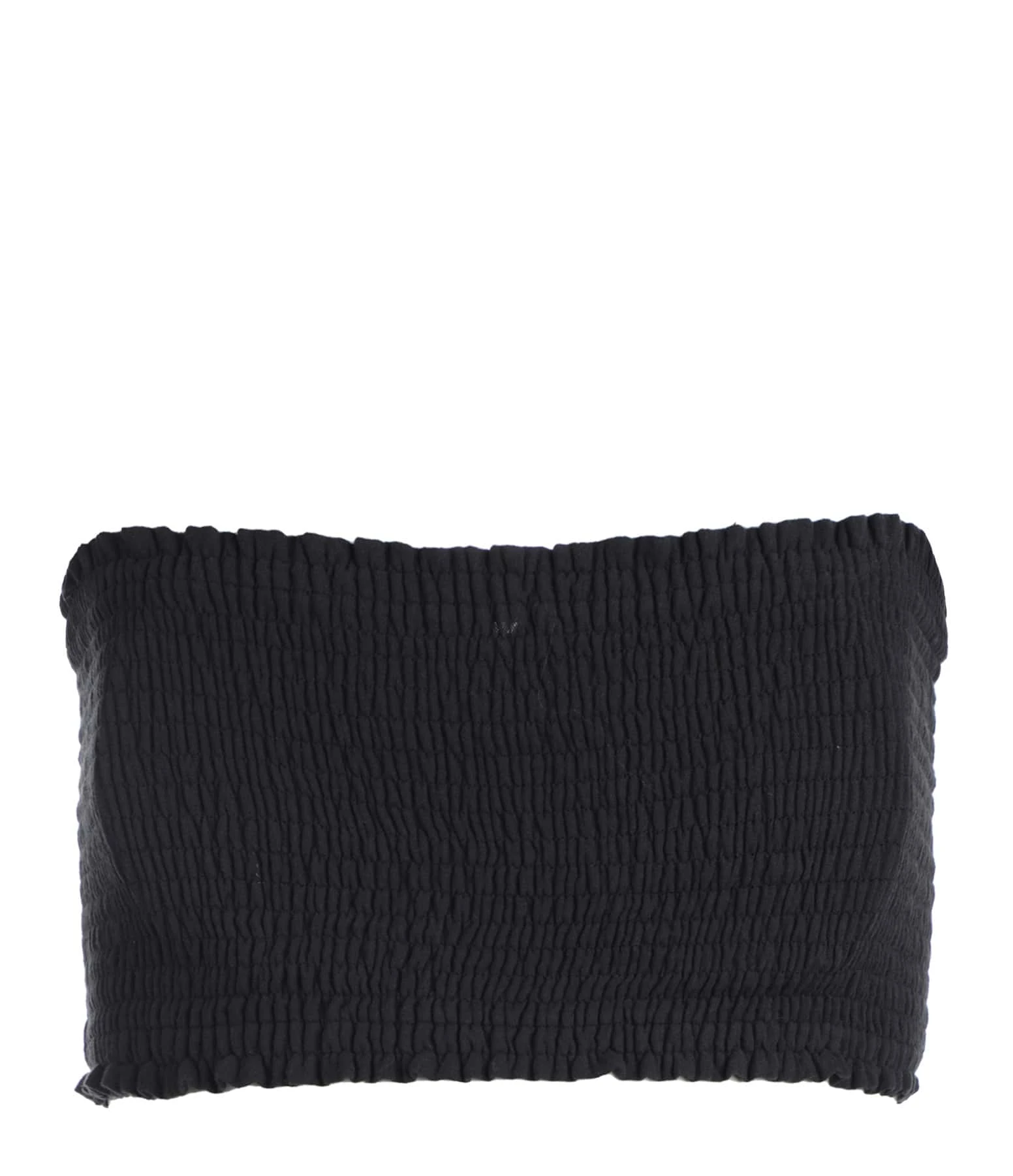 JEANNE VOULAND Top Hyna Bandeau Gaze De Coton Noir 3 JEANNE VOULAND Top Hyna Bandeau Gaze De Coton Noir