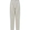 MAISON STANDARDS Pantalon Carotte Albin Lin Écru 1 MAISON STANDARDS Pantalon Carotte Albin Lin Écru -ANINE BING Boutique 1922 5222223100953 1
