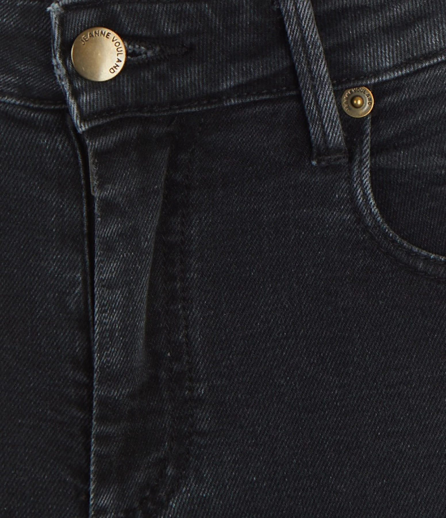 JEANNE VOULAND Jean Faden Flare Stone Noir 4 JEANNE VOULAND Jean Faden Flare Stone Noir – Image 2