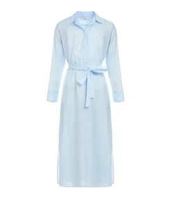 XIRENA Robe Hope Coton Bleu Sky