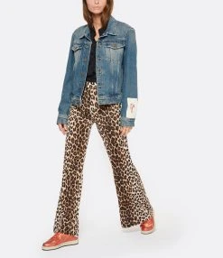 LA PRESTIC OUISTON Pantalon Large Giudecca Panthère 10 LA PRESTIC OUISTON Pantalon Large Giudecca Panthère -ANINE BING Boutique 285 91