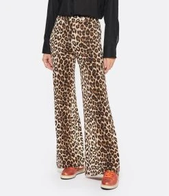LA PRESTIC OUISTON Pantalon Large Giudecca Panthère 11 LA PRESTIC OUISTON Pantalon Large Giudecca Panthère -ANINE BING Boutique 293 89