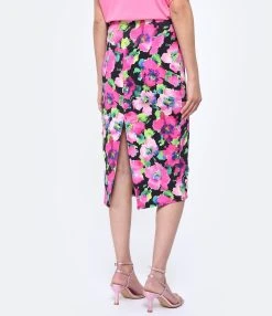 ROTATE Jupe Crayon Mi-Longue Imprimé Rose 9 ROTATE Jupe Crayon Mi-Longue Imprimé Rose -ANINE BING Boutique 294 230222pm