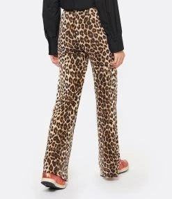 LA PRESTIC OUISTON Pantalon Large Giudecca Panthère 12 LA PRESTIC OUISTON Pantalon Large Giudecca Panthère -ANINE BING Boutique 295 76