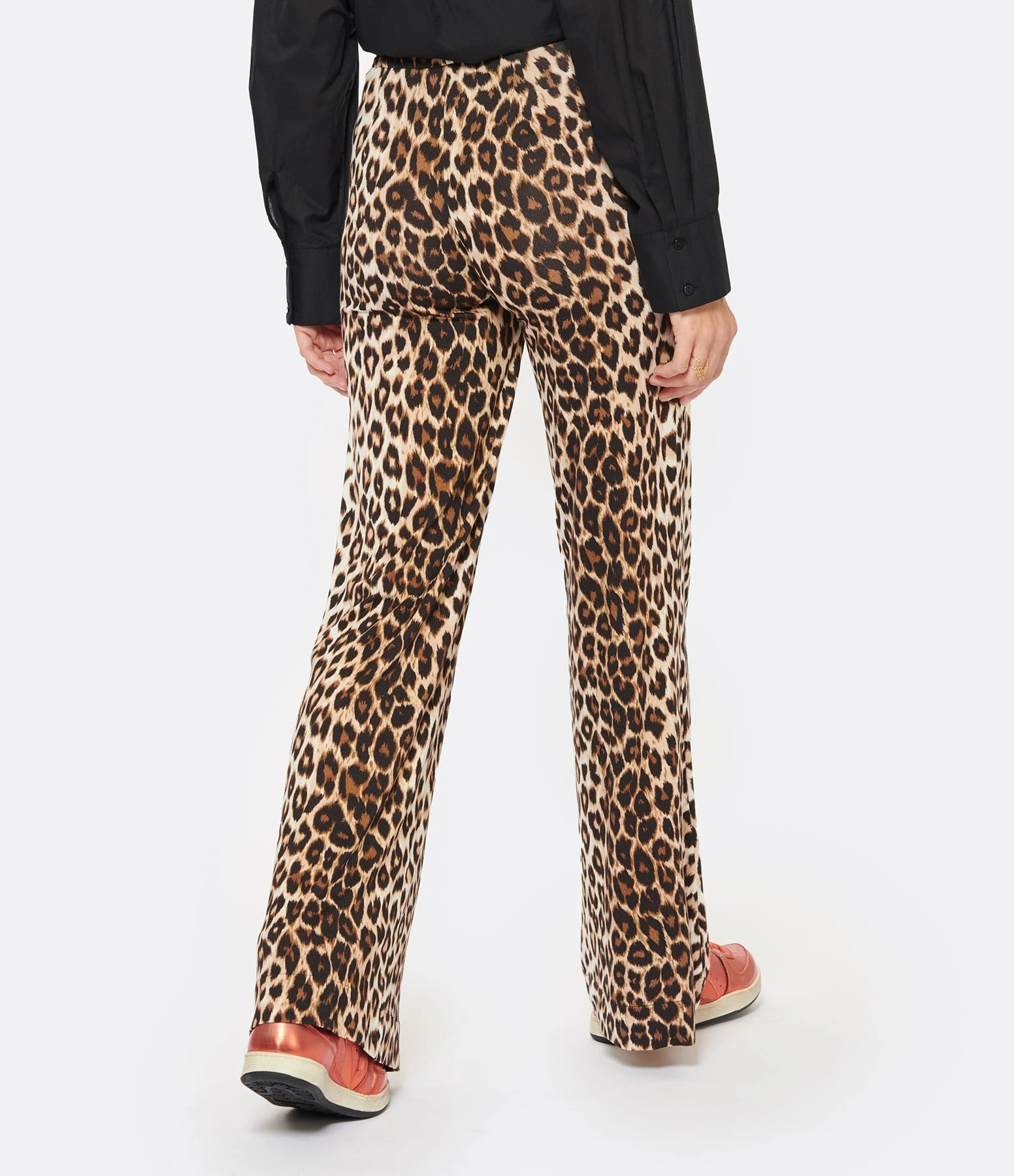 LA PRESTIC OUISTON Pantalon Large Giudecca Panthère 7 LA PRESTIC OUISTON Pantalon Large Giudecca Panthère – Image 5