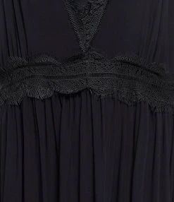 JEANNE VOULAND Robe Deva Dentelle Noir -ANINE BING Boutique 303d