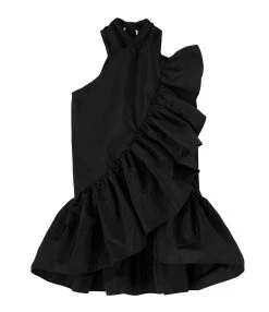 MSGM Top Noir à Nouer