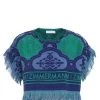 Zimmermann Top Tiggy Éponge Bleu Vert -ANINE BING Boutique 35.5256ttig.blgn