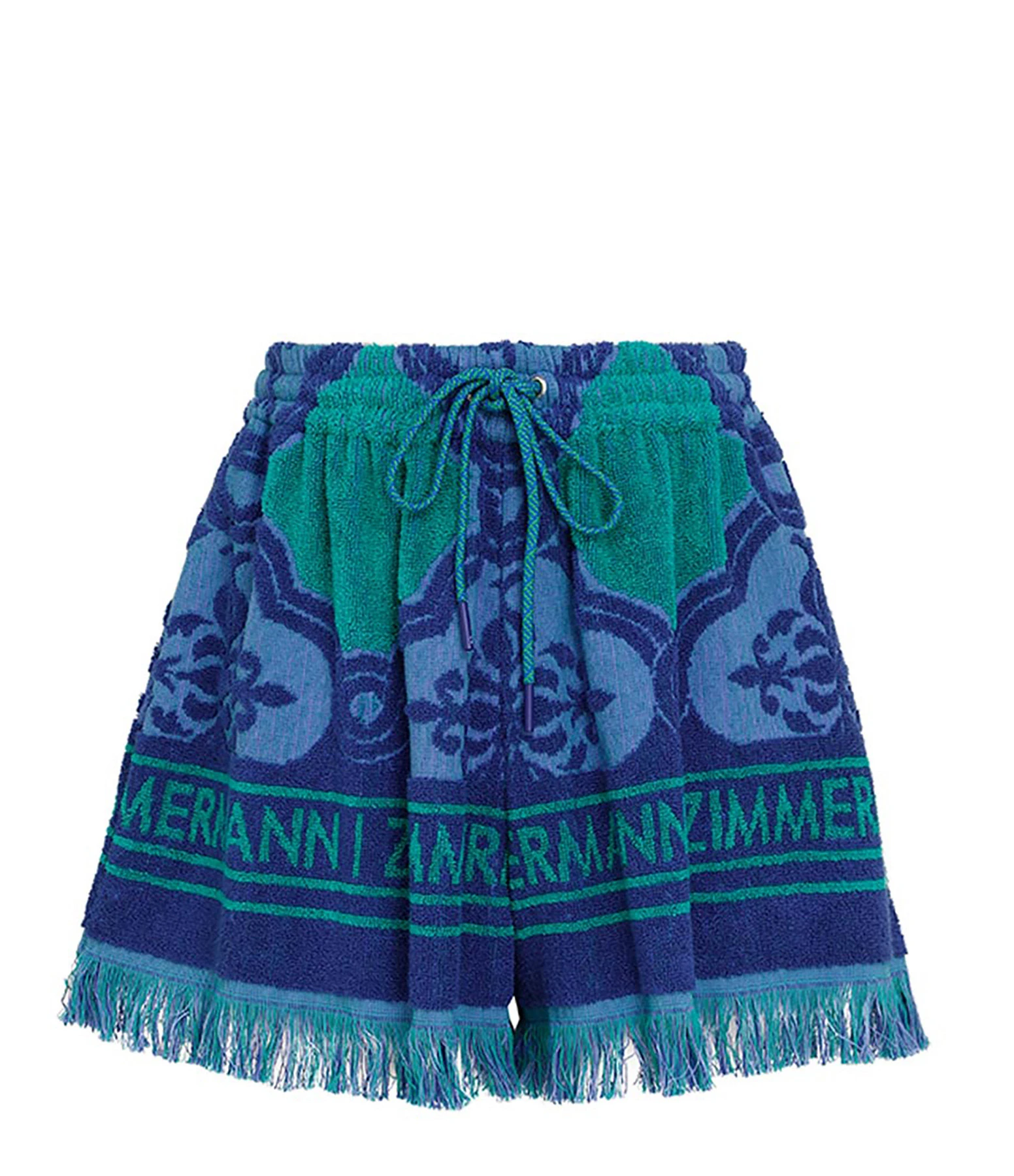 Zimmermann Short Tiggy Éponge Bleu Vert 3 Zimmermann Short Tiggy Éponge Bleu Vert