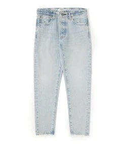 MOUSSY VINTAGE Jean Naval Tapered Denim Bleu Clair