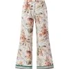 PIERRE-LOUIS MASCIA Pantalon Aloe Soie Imprimé Floral Blanc 1 PIERRE-LOUIS MASCIA Pantalon Aloe Soie Imprimé Floral Blanc -ANINE BING Boutique aloe s pt11397 124831 101 04