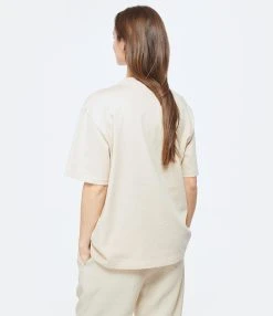 AMI Paris Tee-shirt Unisexe Ami De Cœur Coton Biologique Vanille 8 AMI Paris Tee-shirt Unisexe Ami De Cœur Coton Biologique Vanille -ANINE BING Boutique amipa look20230131 231