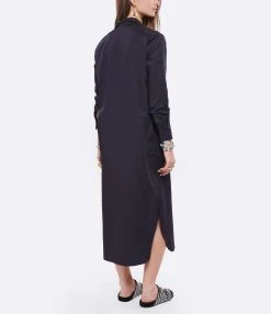 ANDREA LEV Robe Chemise Sienna Noir 9 ANDREA LEV Robe Chemise Sienna Noir -ANINE BING Boutique andre look20220118 374