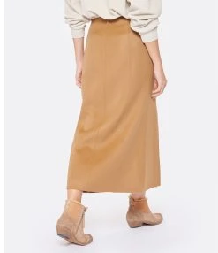 ANINE BING Jupe Lyn Laine Camel 13 ANINE BING Jupe Lyn Laine Camel -ANINE BING Boutique anine look20221007 321