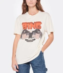 ANINE BING Tee-shirt Vintage Coton Blanc 9 ANINE BING Tee-shirt Vintage Coton Blanc -ANINE BING Boutique anine look20221007 327