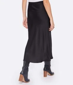 ANINE BING Jupe Bar Soie Noir -ANINE BING Boutique anine look20221102 266