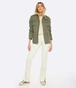 ANINE BING Jean Roxanne Coton Organique Crème -ANINE BING Boutique anine look20221129 233