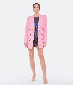 ANINE BING Tee-shirt Vintage Bing Coton Gris Délavé -ANINE BING Boutique anine look20221221 207