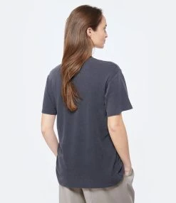 Tee-shirt Lili Elton John Coton Noir Délavé, Collaboration Anine Bing X Terry O'Neill X IScreamColour 10 Tee-shirt Lili Elton John Coton Noir Délavé, Collaboration Anine Bing X Terry O'Neill X IScreamColour -ANINE BING Boutique anine look20230131 103