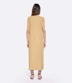 ANINE BING Robe Longue Melanie Marron -ANINE BING Boutique anine look20230203 313 1