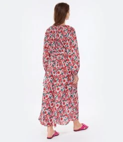 ANTIK BATIK Robe Longue Blossom Rouge 9 ANTIK BATIK Robe Longue Blossom Rouge -ANINE BING Boutique antik look20230110 87