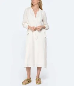 ANTIK BATIK Robe Longue Lilou Crème 11 ANTIK BATIK Robe Longue Lilou Crème -ANINE BING Boutique antik look20230215 194