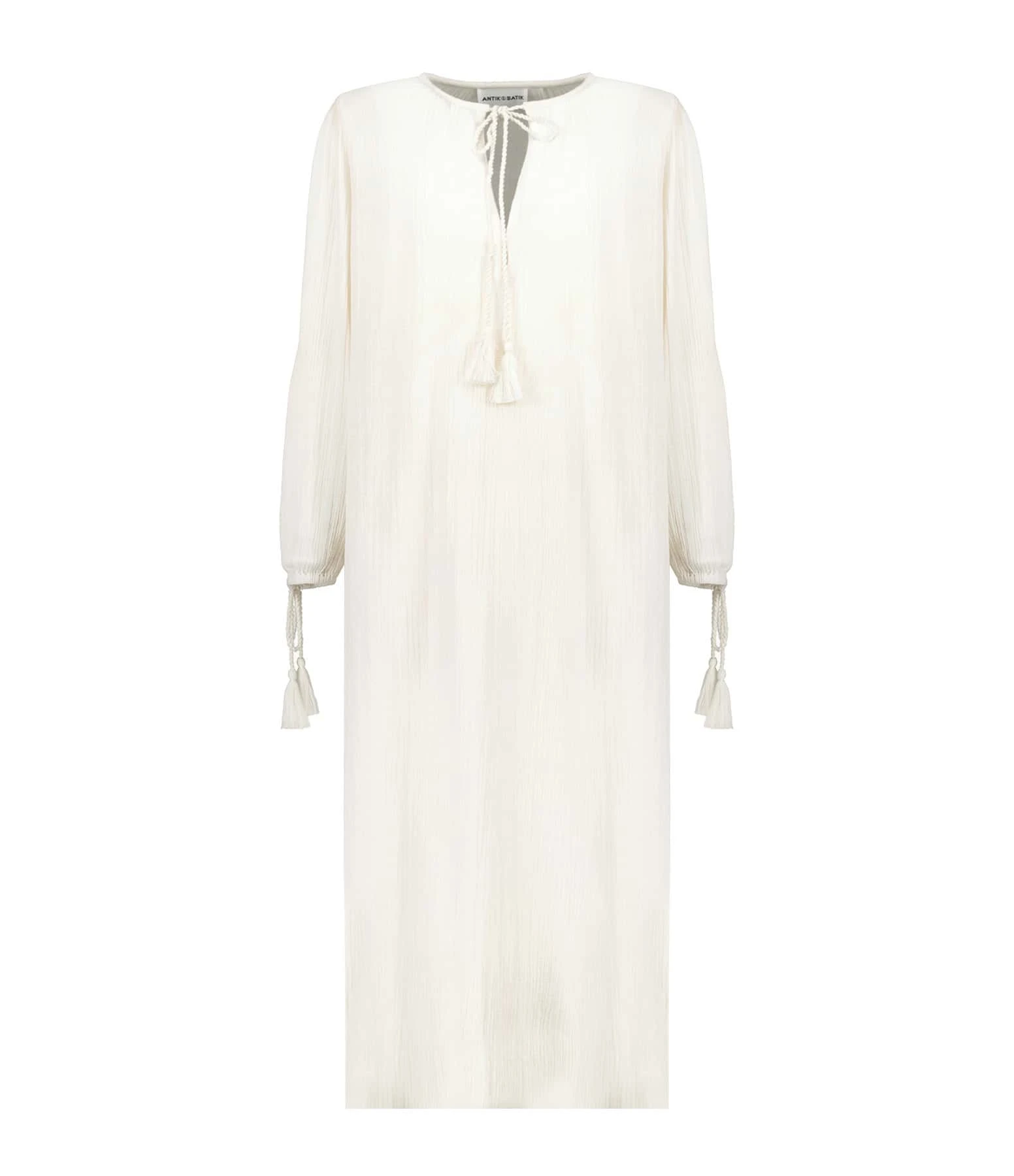 ANTIK BATIK Robe Longue Lilou Crème 3 ANTIK BATIK Robe Longue Lilou Crème