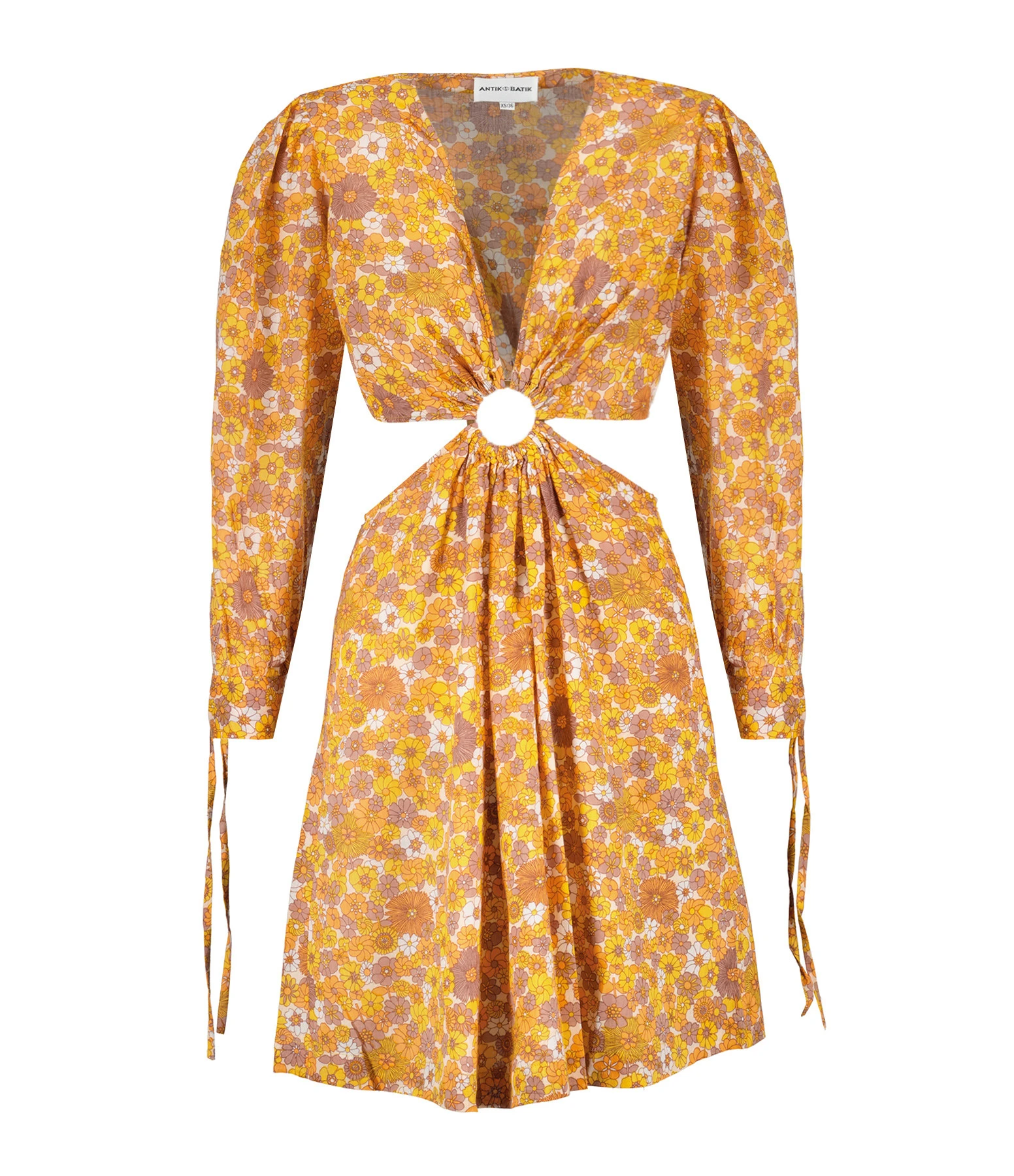 ANTIK BATIK Robe Courte Marty Orange 3 ANTIK BATIK Robe Courte Marty Orange