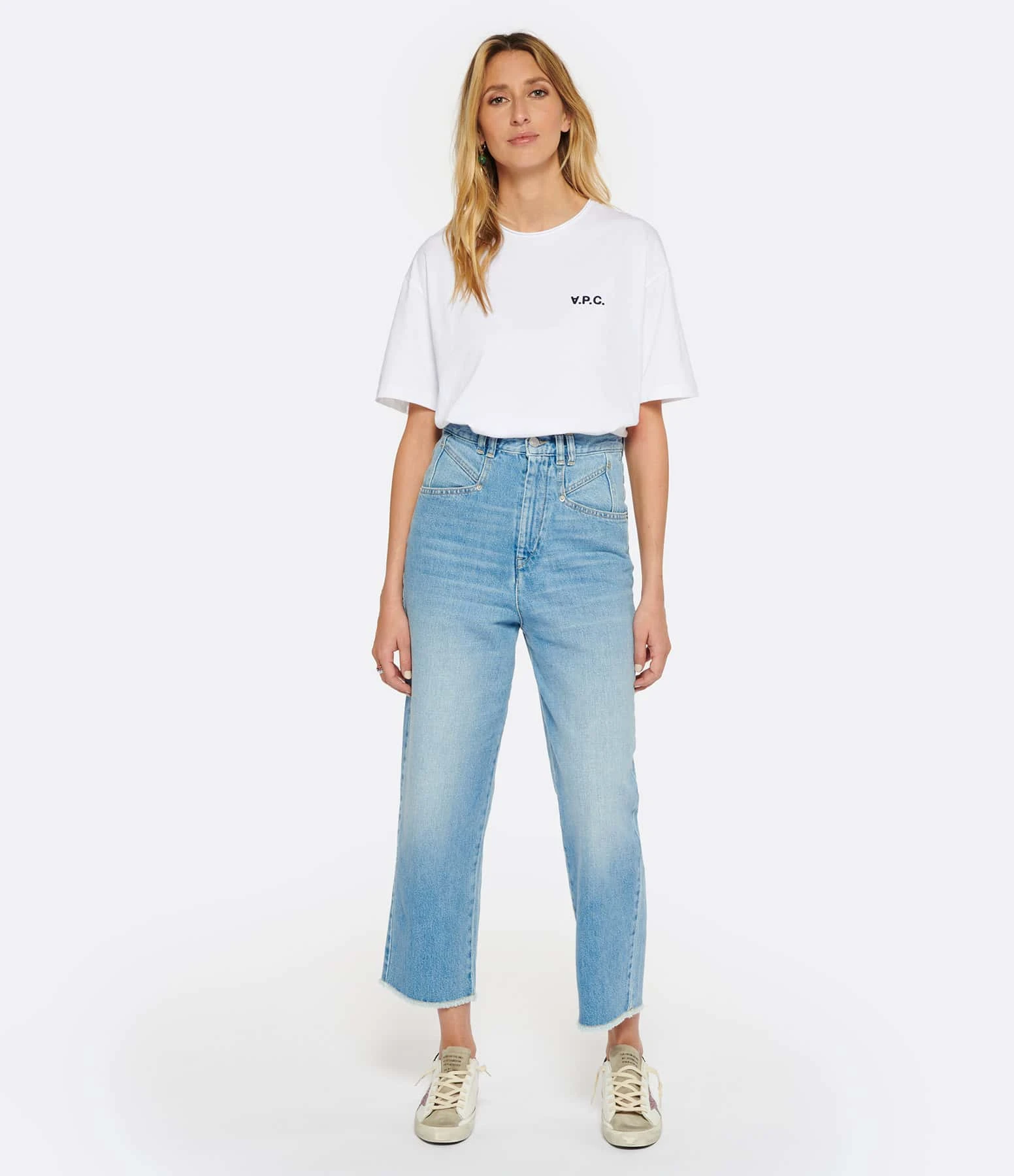A.P.C. Tee-shirt Karol Coton Blanc 6 A.P.C. Tee-shirt Karol Coton Blanc – Image 4