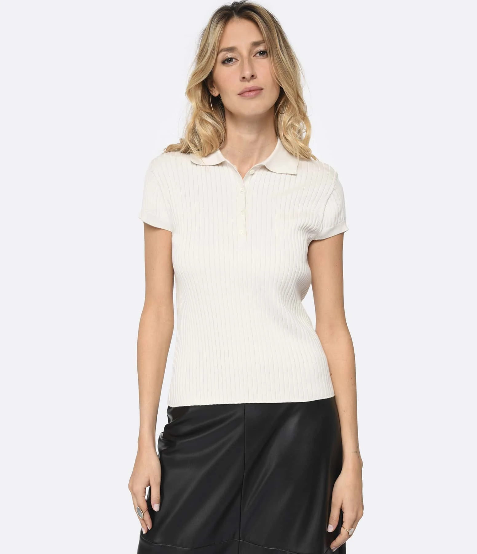 A.P.C. Polo Jess Coton Blanc 4 A.P.C. Polo Jess Coton Blanc – Image 2