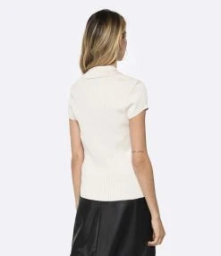 A.P.C. Polo Jess Coton Blanc 9 A.P.C. Polo Jess Coton Blanc -ANINE BING Boutique apcco look20221214 59