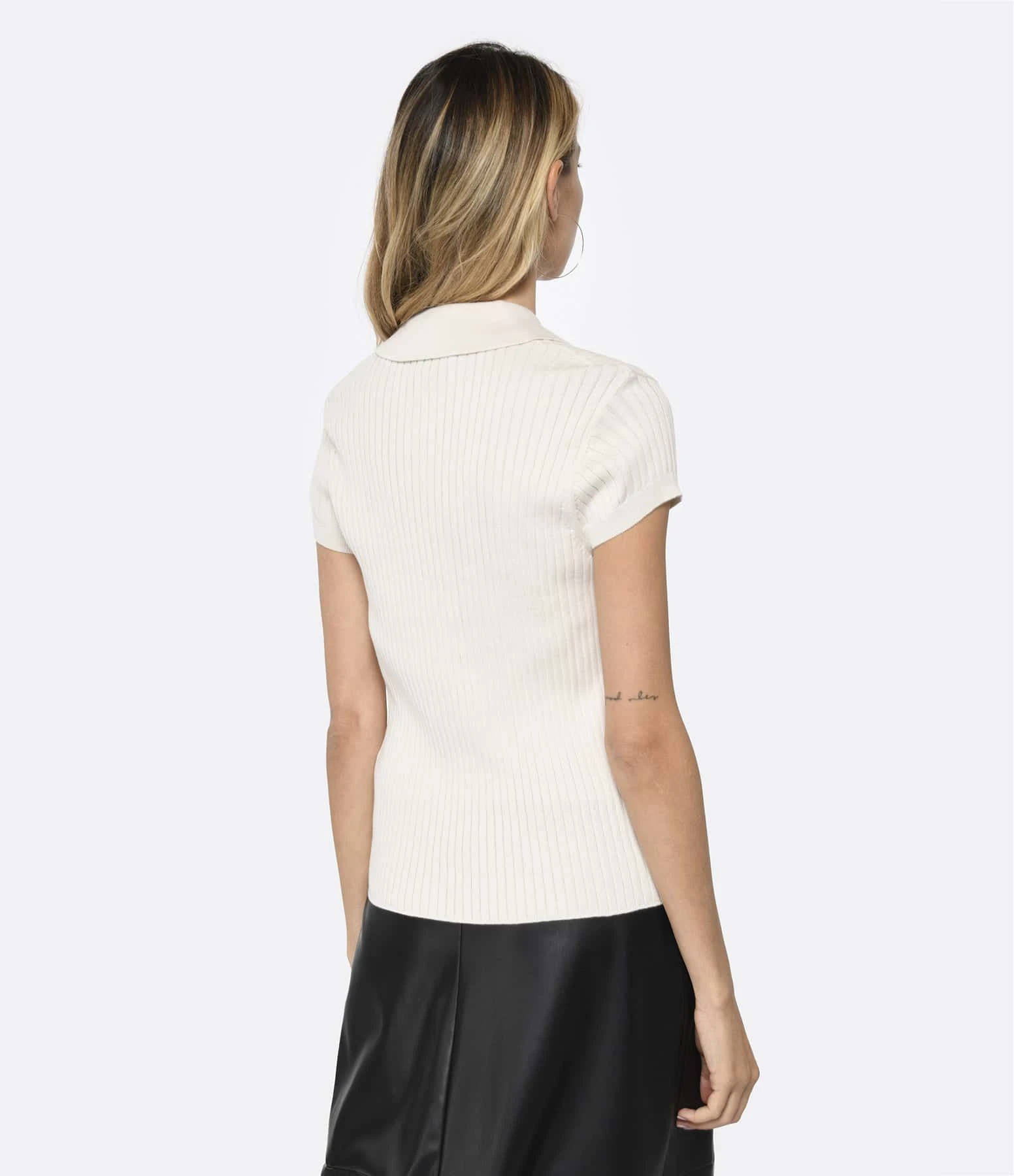 A.P.C. Polo Jess Coton Blanc 6 A.P.C. Polo Jess Coton Blanc – Image 4