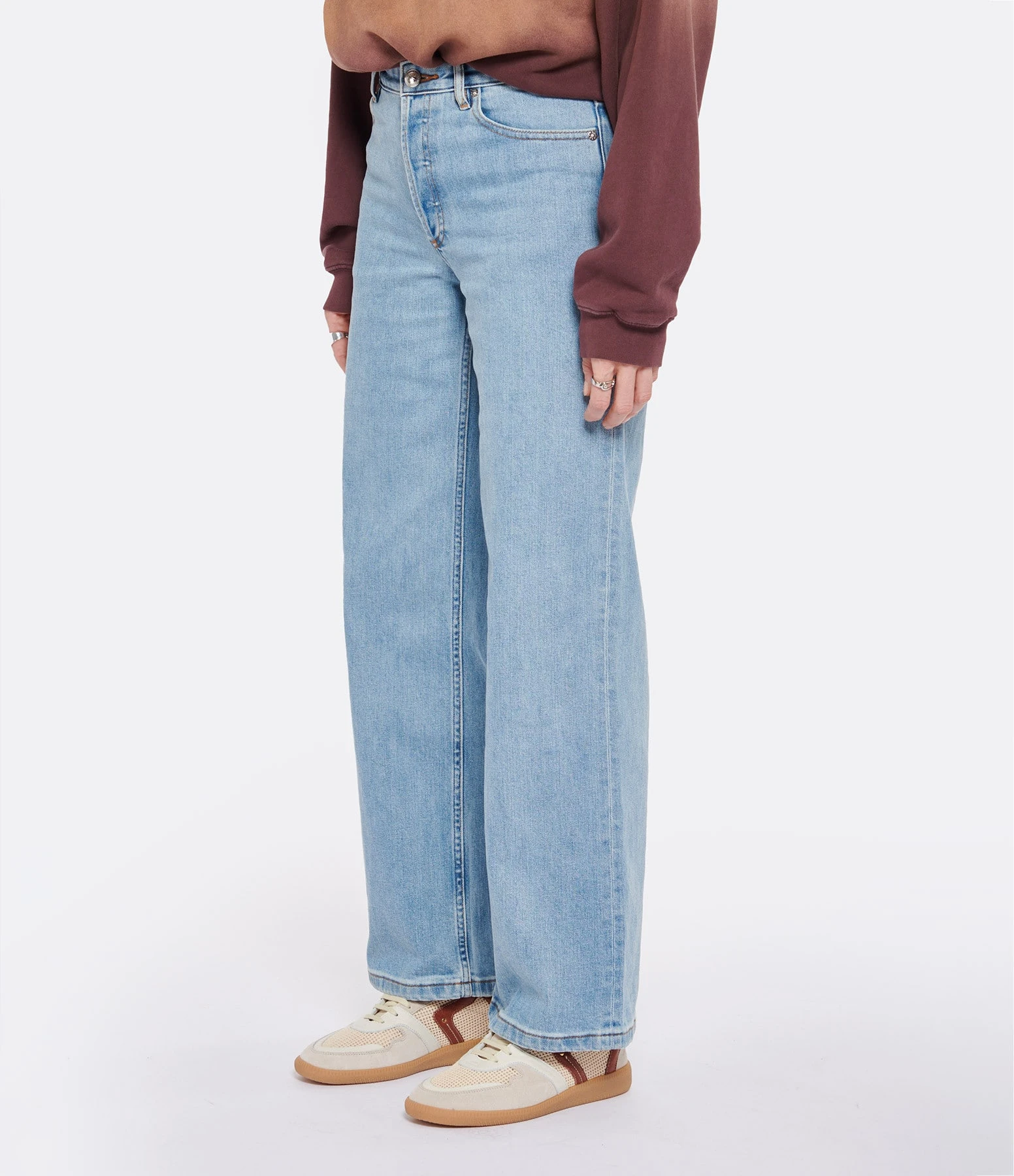 A.P.C. Jean Elisabeth Coton Indigo Délavé 6 A.P.C. Jean Elisabeth Coton Indigo Délavé – Image 4