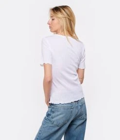 A.P.C. Top Elena Coton Blanc 12 A.P.C. Top Elena Coton Blanc -ANINE BING Boutique apcco look20230125 184
