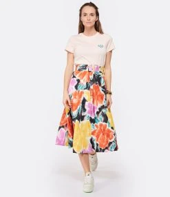 A.P.C. Tee-Shirt New Denise Coton Rose Pâle -ANINE BING Boutique apcco look20230126 270