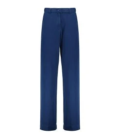 A.P.C. Pantalon Fin Cléo Coton Bleu Indigo Délavé