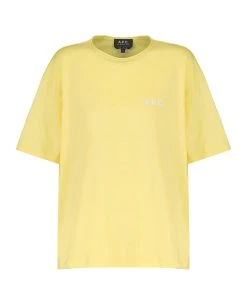 A.P.C. Tee-shirt Karol Coton Jaune