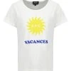 A.P.C. Tee-Shirt Vacances F Coton Blanc -ANINE BING Boutique apcco50383 pck20230126 1