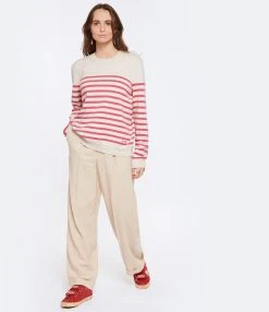 A.P.C. Pantalon Melissa Laine Écru 13 A.P.C. Pantalon Melissa Laine Écru -ANINE BING Boutique apcvi look20230104 125