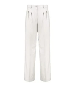 A.P.C. Pantalon Tressie Coton Écru
